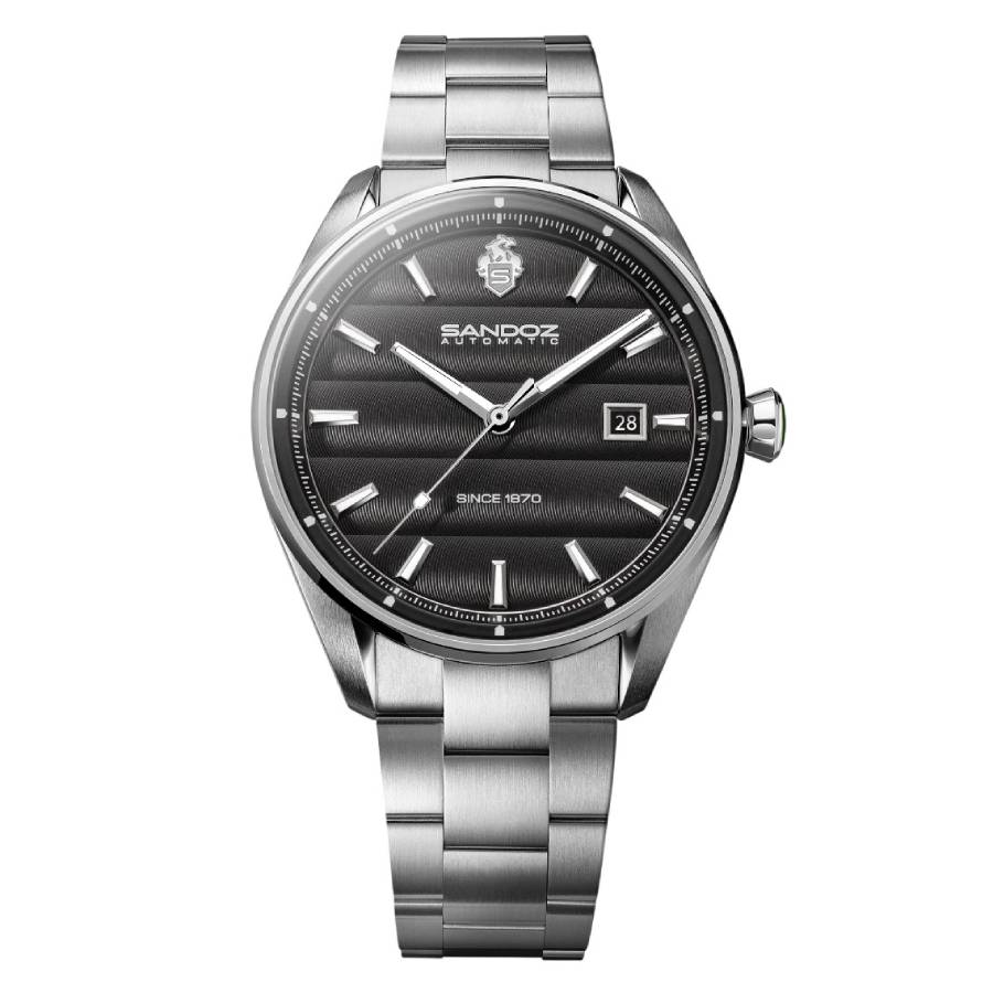 Sandoz Bachelin Automatic Anthracite Dial Mens Watch SZWGL0001102