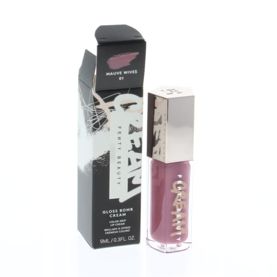 Fenty Gloss Bomb Cream Color Drip Lip Cream 0.3 oz Mauve Wives 01 Makeup 840026665681