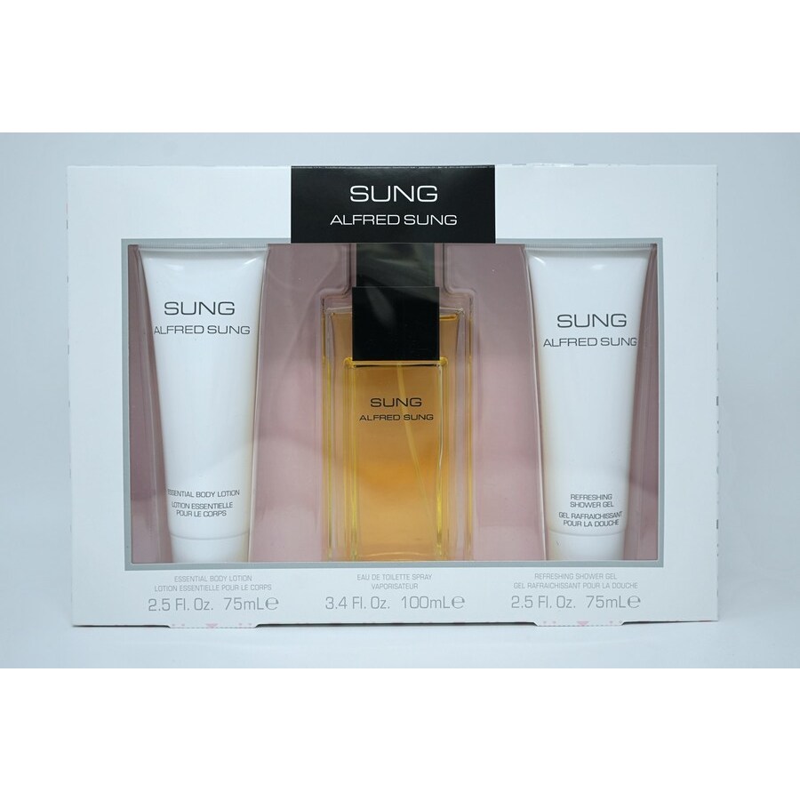 Alfred Sung Ladies Sung 3 oz Gift Set Fragrances 719346149648 24$