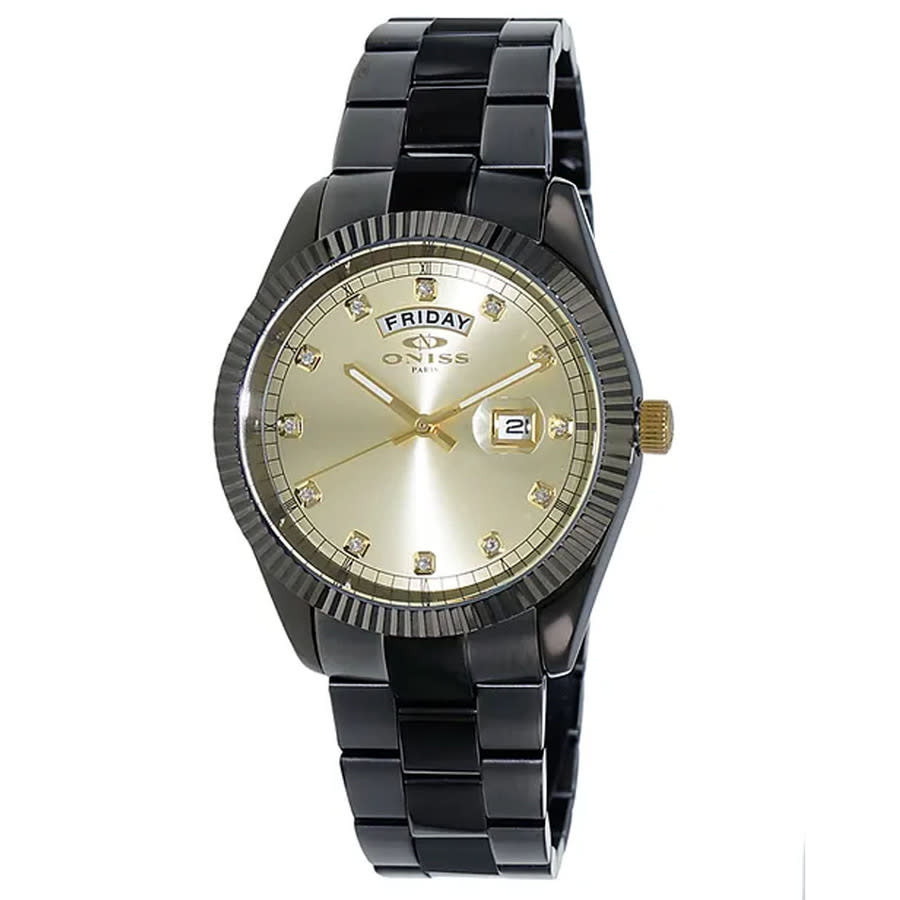 Oniss ONZ3881 Grey Dial Mens Watch ON3881-IPBG