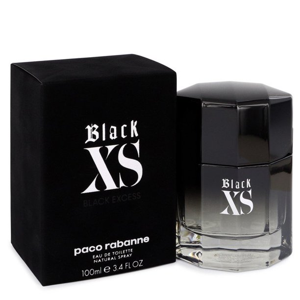 Black XS Men by Paco Rabanne Eau de Toilette Spray 1.7 Oz (50 Ml) (M)