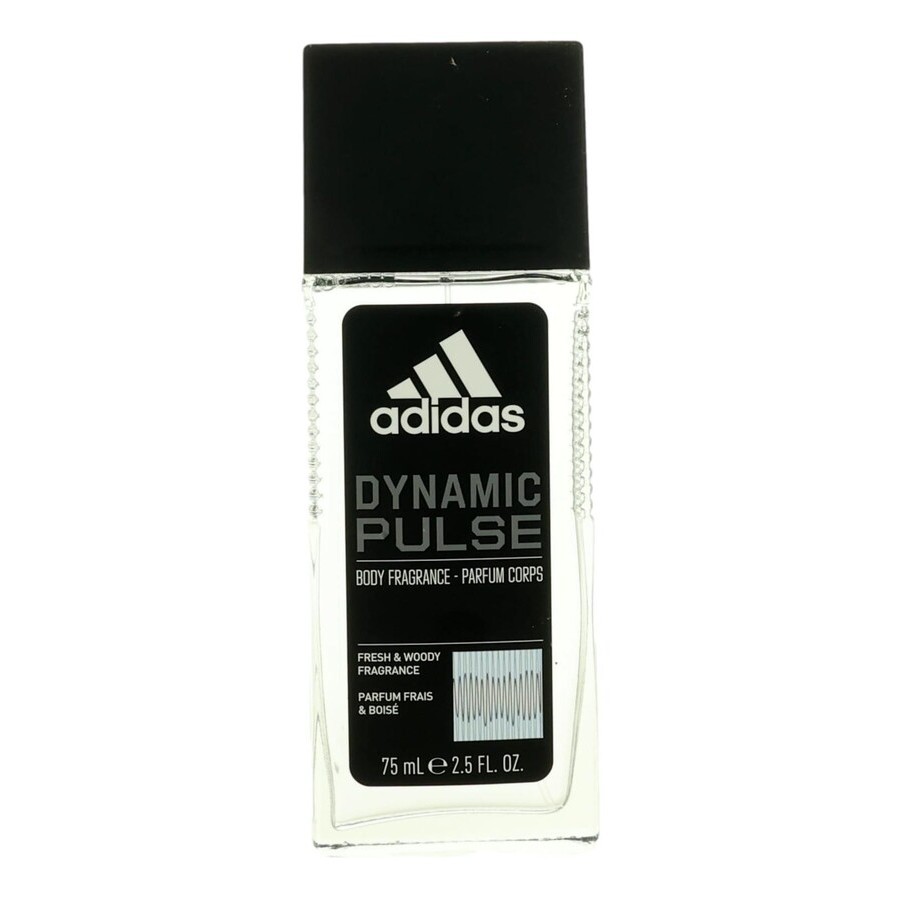 Adidas Mens Dynamic Pulse Body Spray 2.5 oz Fragrances 3616303322007