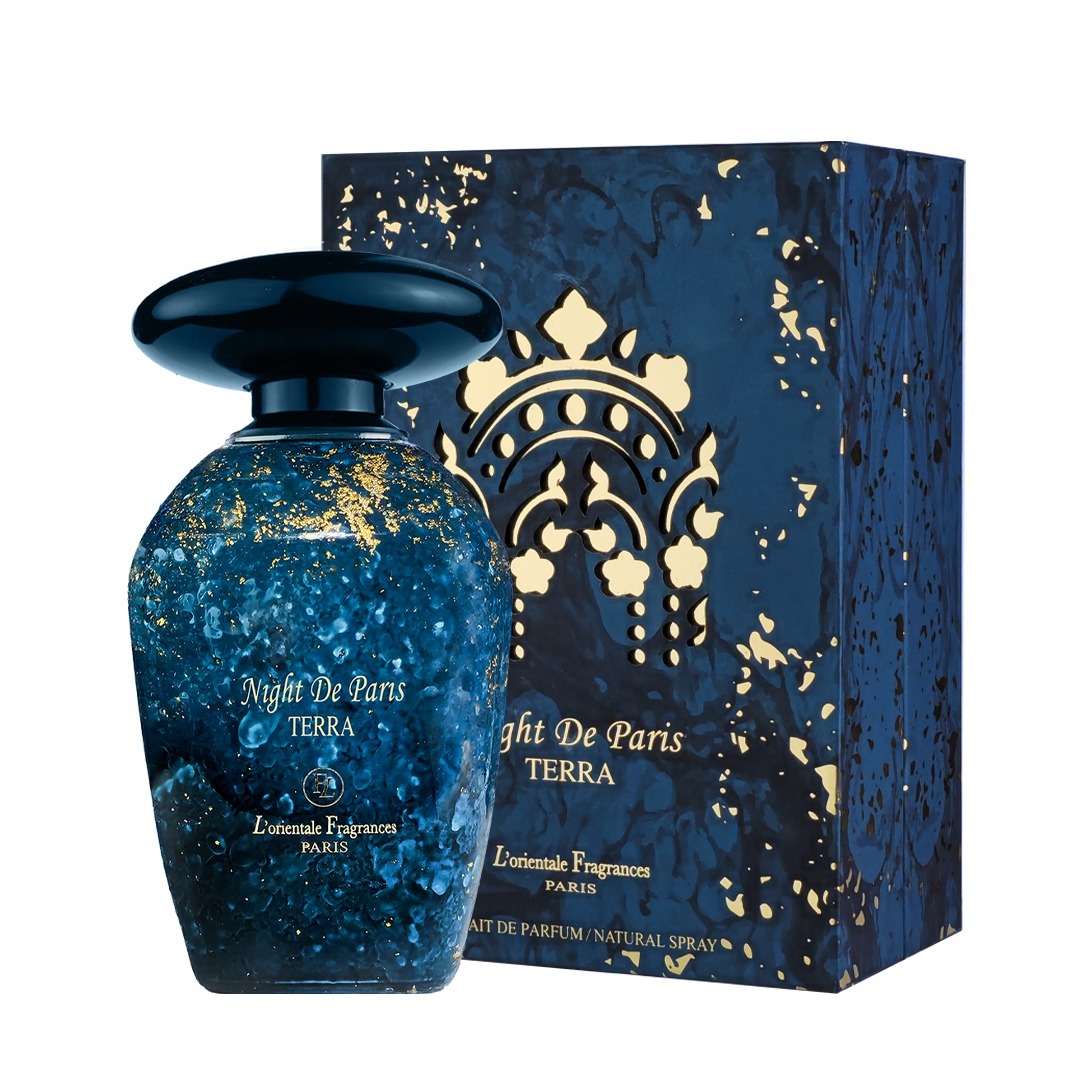 Lorientale Fragrances Unisex Night De Paris Terra Extrait de Parfum Spray 34 oz Fragrances 6291104736726 45$