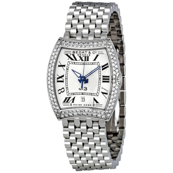 Bedat No. 3 Diamond Steel Ladies Watch 314.031.100