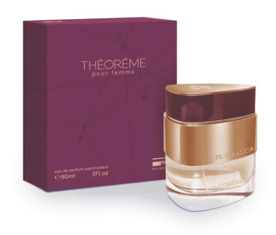Afnan Ladies Rue Broca Theoreme EDP Spray 3.0 oz Fragrances 6290171070320