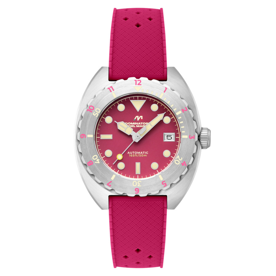 Dominatore Del Mare Amalfi Red Dial Mens Watch DD-8028-0A