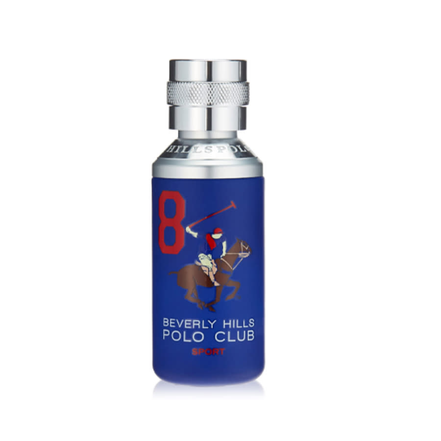 Beverly Hills Polo Club Mens No 8 EDT Spray 338 oz Tester Fragrances 0630452187564 15$