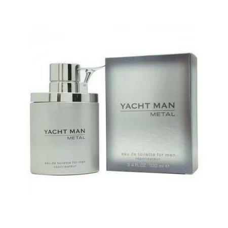 Myrurgia Mens Yacht Man Metal EDT Spray 3.4 oz Fragrances 8410190529182