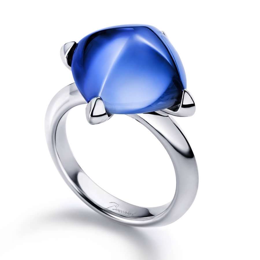 Baccarat Medicis Sterling Silver, Crystal Ring 2612729