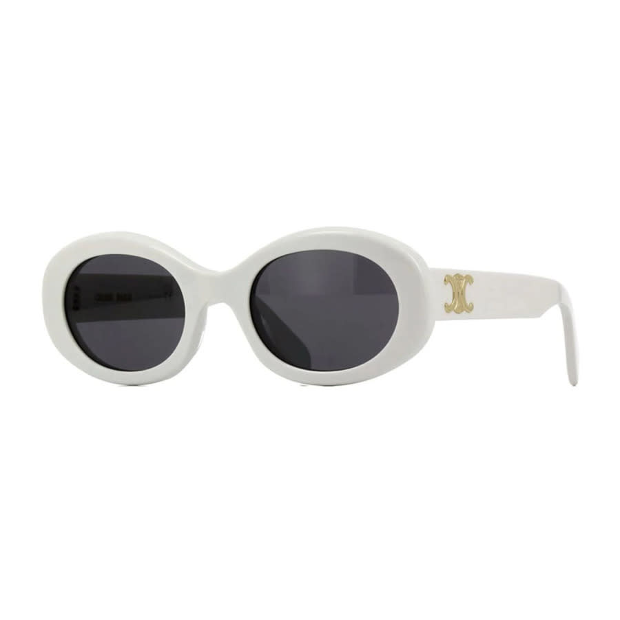 Celine Woman Sunglass CL40194U - Frame color: Ivory, Lens color: Grey