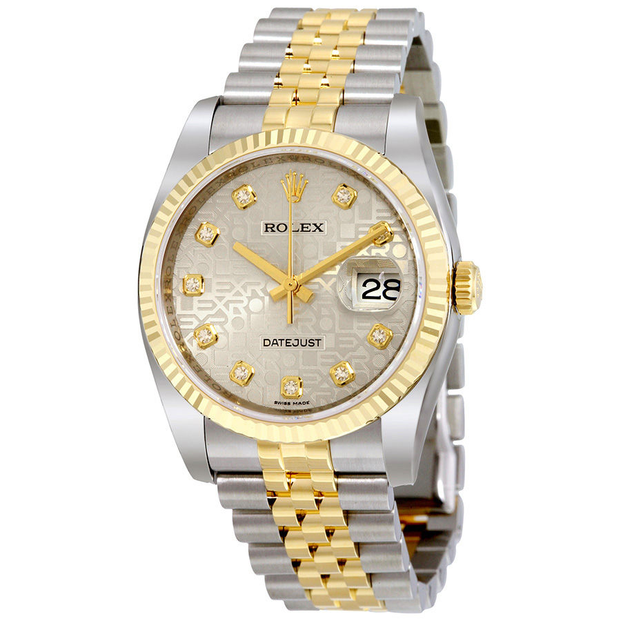 Rolex Oyster Perpetual Mens Automatic Watch 116233SJDJ