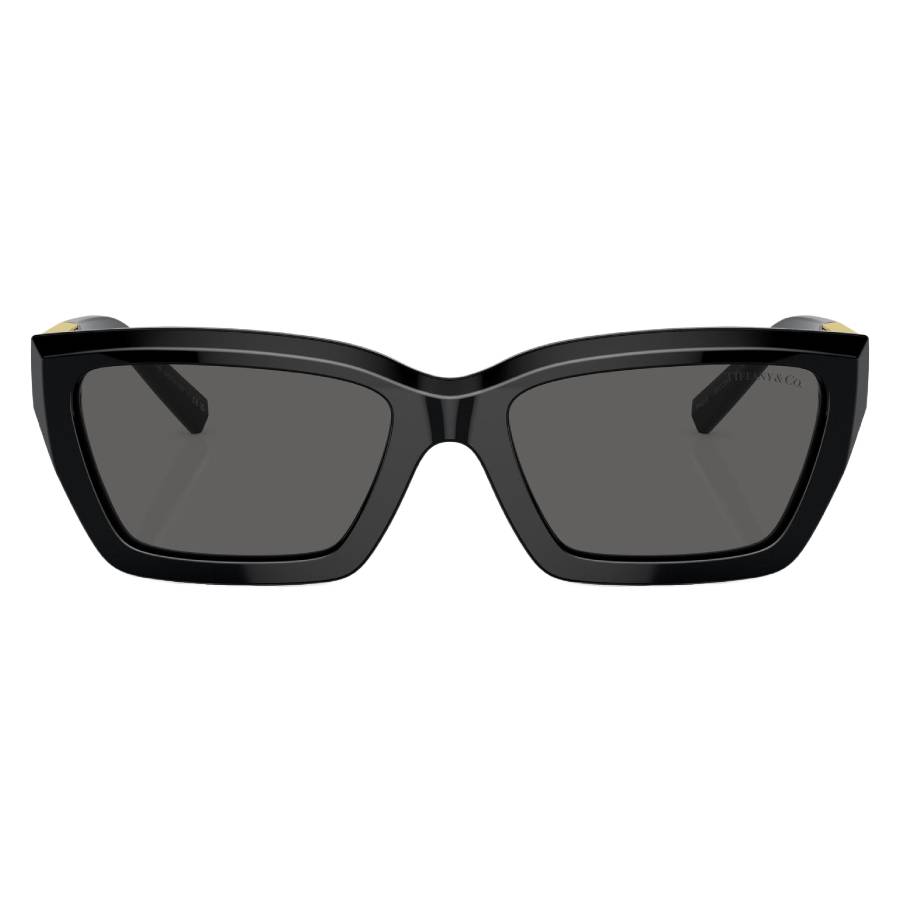 Tiffany & Co. Woman Sunglass TF4213 - Frame color: Black, Lens color: Dark Grey