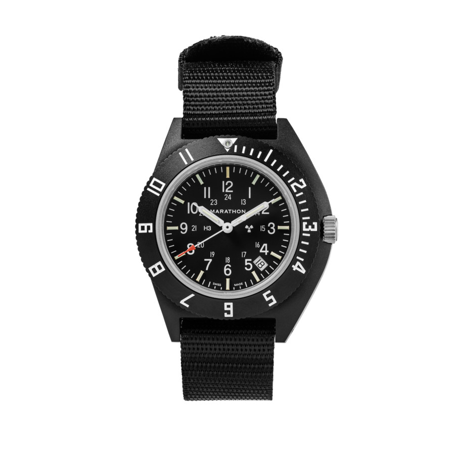 Marathon 41Mm Nav-D Quartz Black Dial Mens Watch WW194013BK-0101-KIT 422$