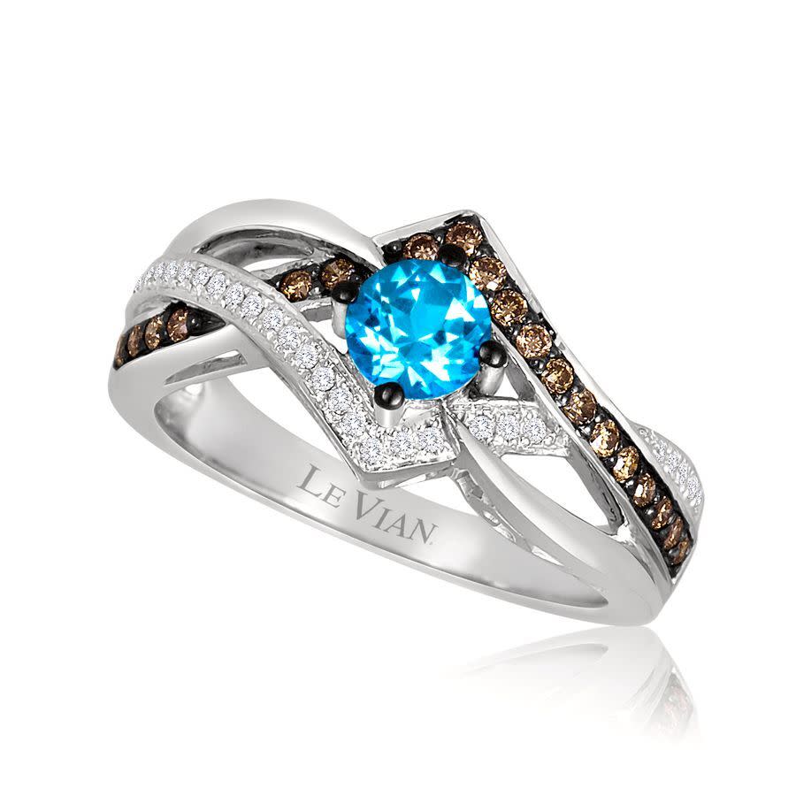 Le Vian Ladies Pastels Rings set in 14K Vanilla Gold