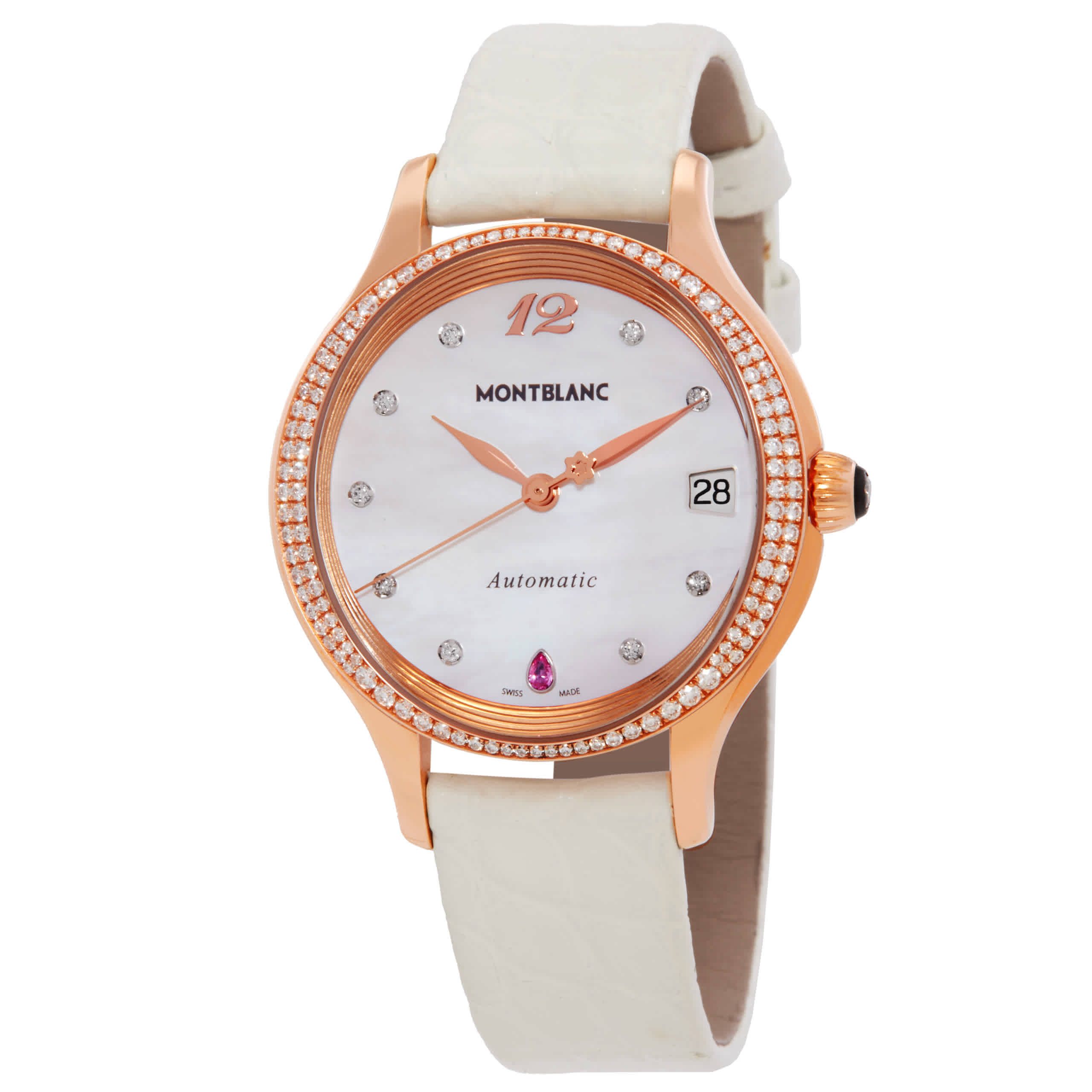 MontBlanc Princesse Grace de Monaco Automatic Diamond Ladies Watch 109275 9465$