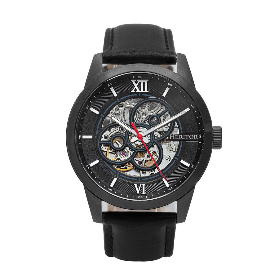 Heritor Jonas Black Dial Mens Watch HERHR9506 130$