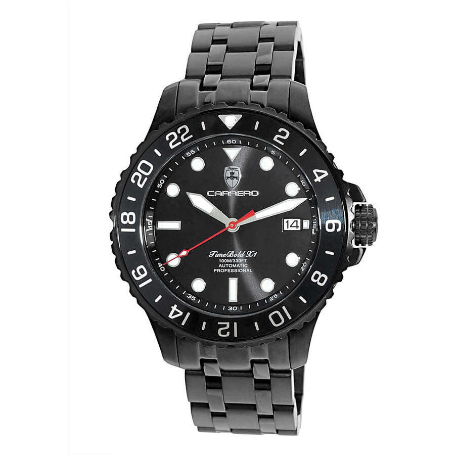 Torino Carrero Time Bold - X1 Black Dial Mens Watch C1B737BK-BK
