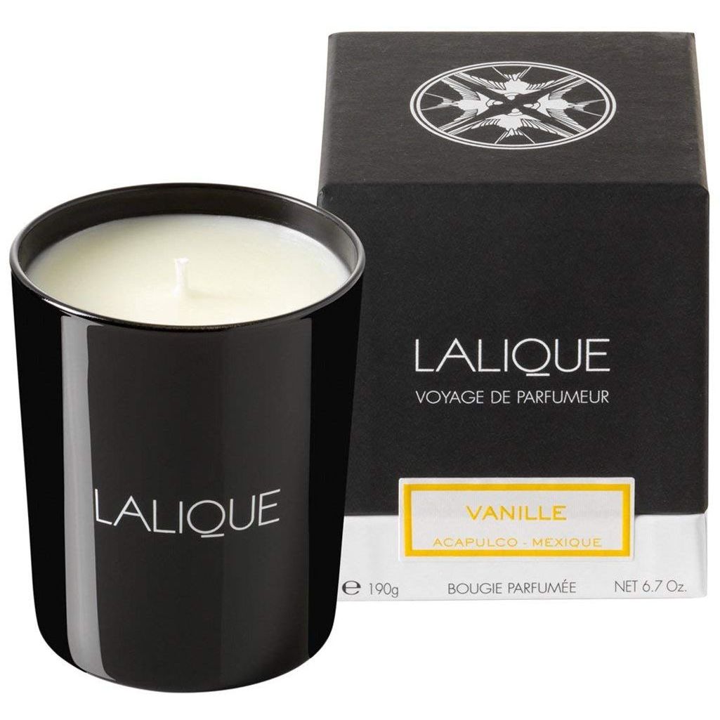 Lalique Scented Candle Vanille Acapulco - 190g 50$
