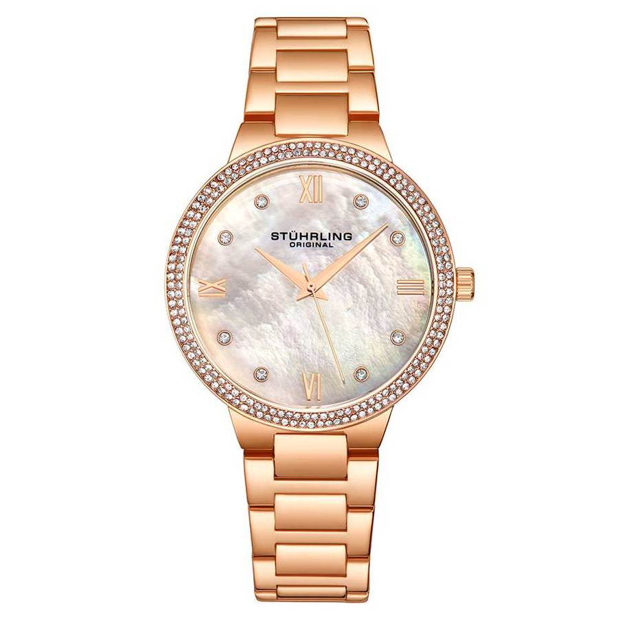 Stuhrling Original Symphony Silver-tone Dial Ladies Watch M15622