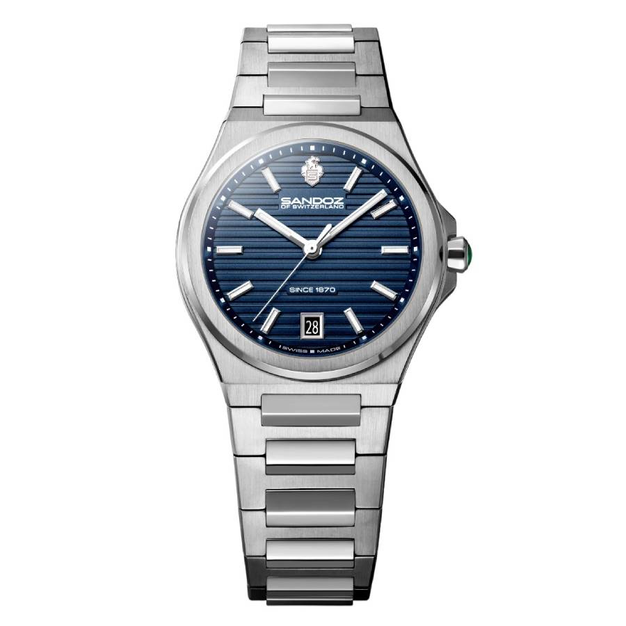 Sandoz Chanet Quartz Dark Blue Dial Ladies Watch SZWLH0000832