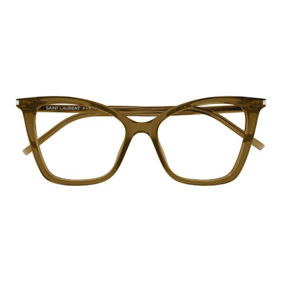 Saint Laurent Demo Cat Eye Ladies Eyeglasses SL 386 010 55