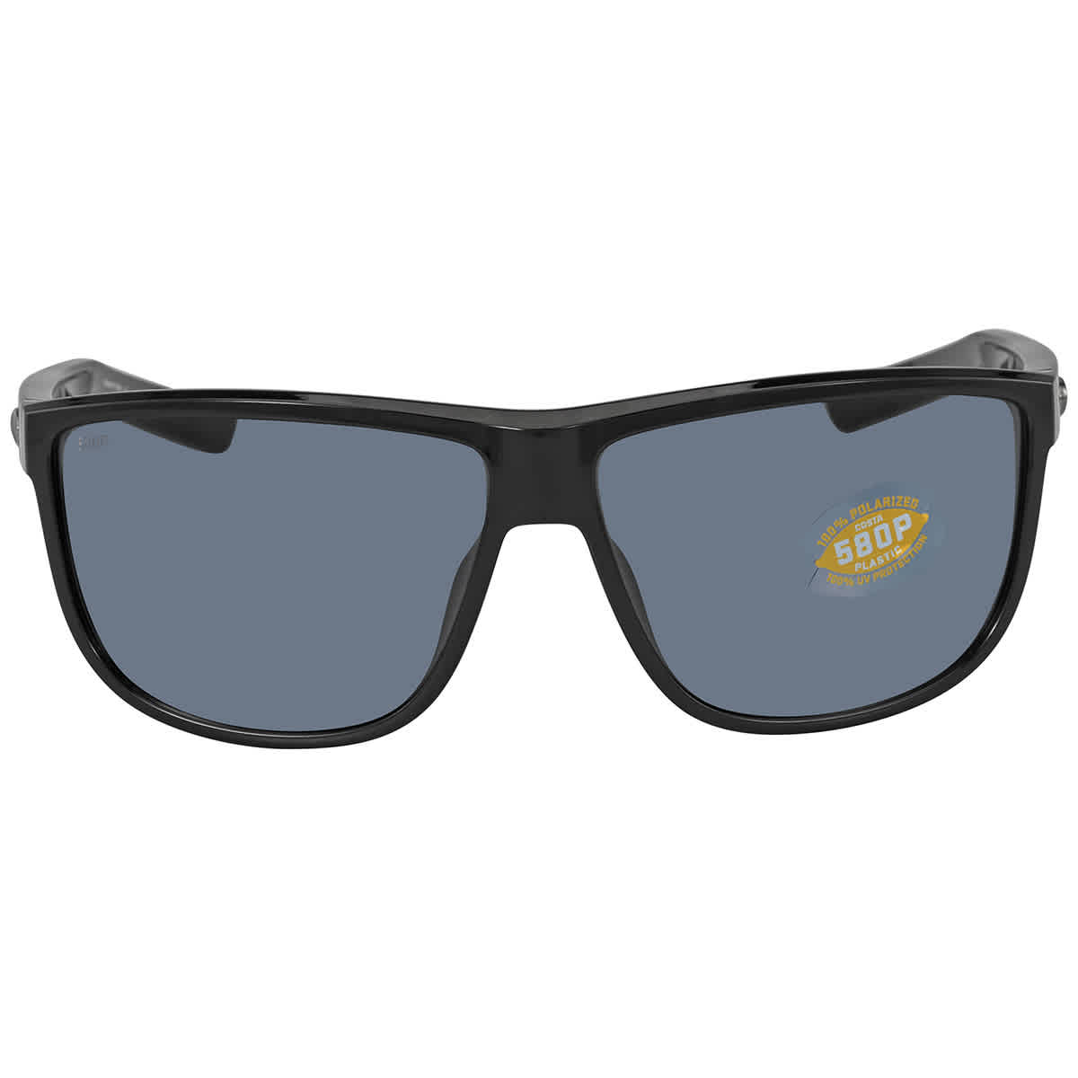 Costa Rincondo 580P Polarized Sunglasses Black /580P Polycarbonate/Gray, One Size - Men's