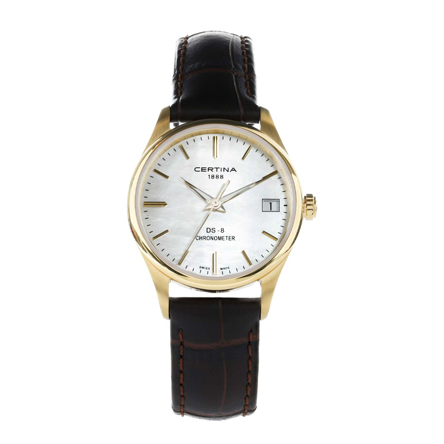 Certina Quartz Chronometer Ladies MOP Dial Watch C0332513611100 360$
