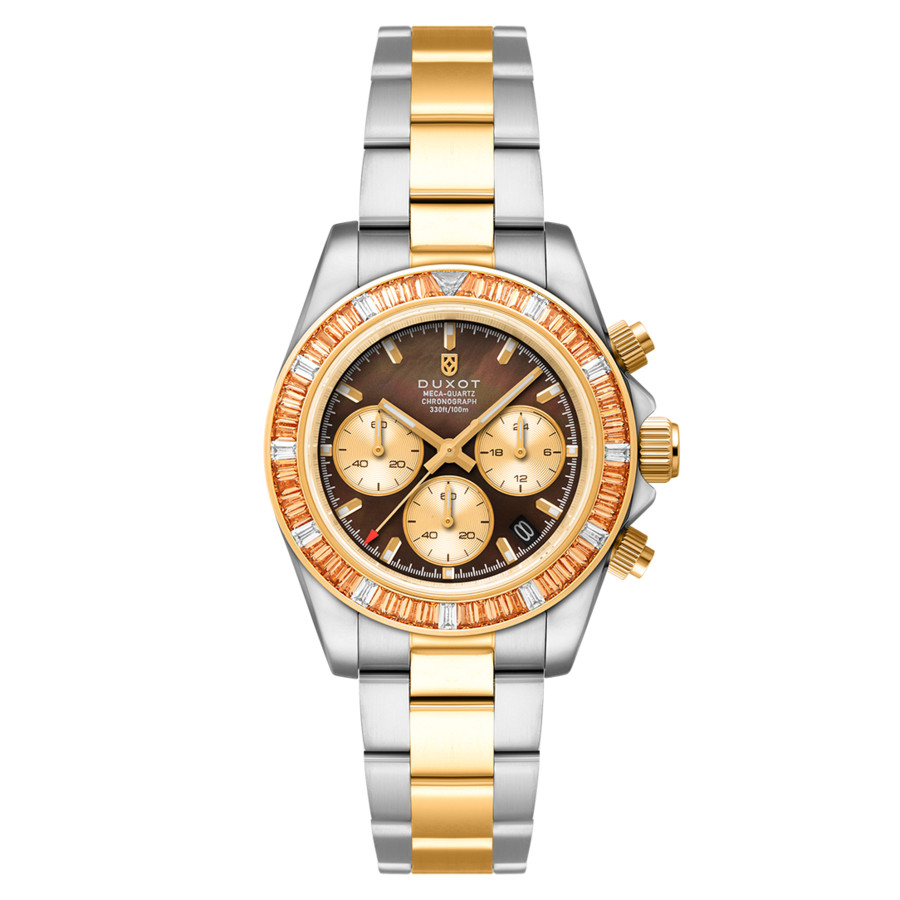 Duxot Accelero Rainbow Brown Dial Mens Watch DX-2064-77