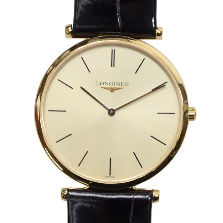 Longines La Grande Classique Quartz Gold Dial Ladies Watch L47092322 975$