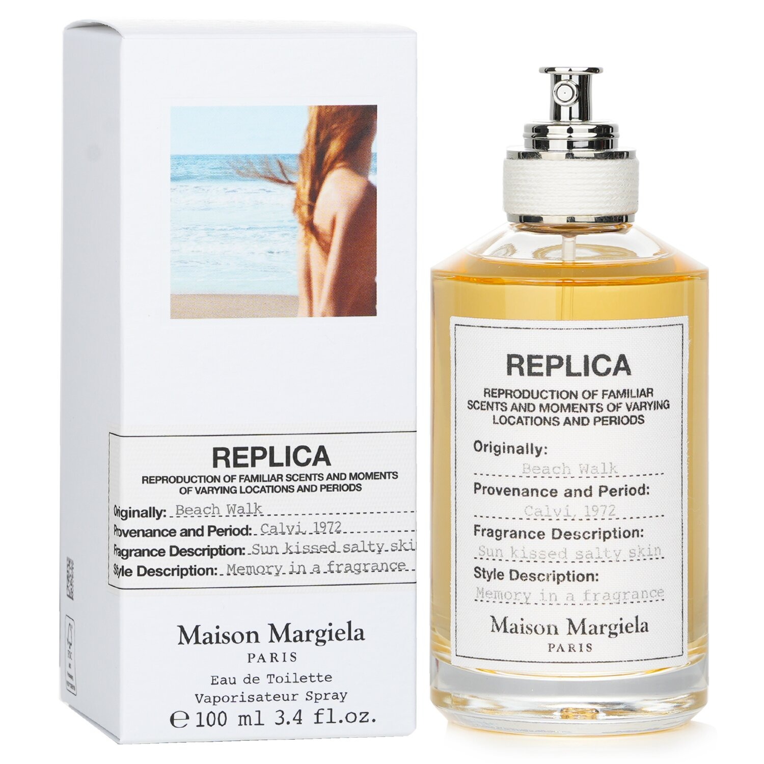 Maison Margiela Ladies Replica Beach Walk EDT Spray 34 oz 100 ml 85$
