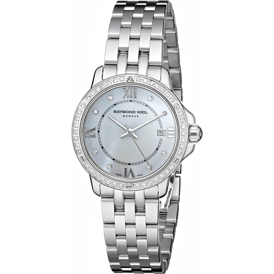 Raymond Weil Tango Quartz White Dial Ladies Watch 5391-STS-0095