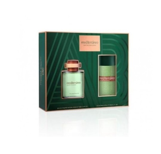 Antonio Banderas Mens Mediterraneo Gift Set Fragrances 8411061918456