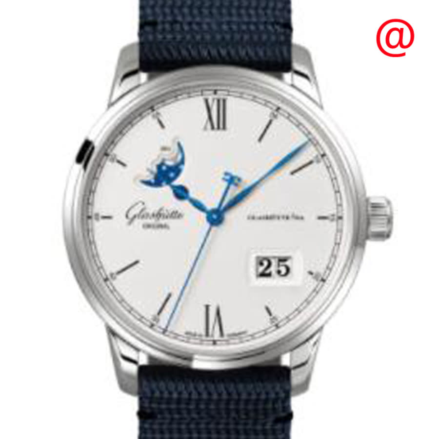 Glashutte Senator Automatic Silver Dial Mens Watch 1-36-04-01-02-34