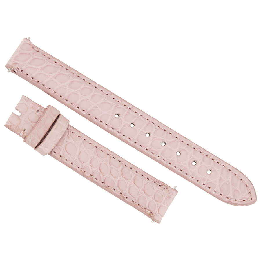 Hadley Roma Hot Pink 14 MM Alligator Leather Strap