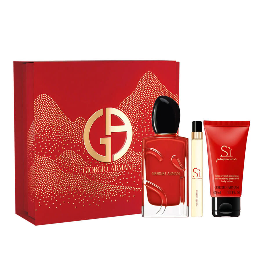Giorgio Armani Ladies Si Passione Gift Set Fragrances 3614274337051 124$