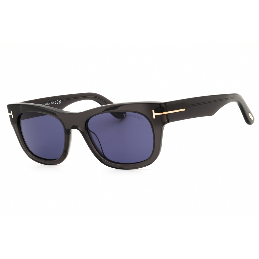 Tom Ford Marshall-02 Dark Blue Rectangular Mens Sunglasses FT1334 20V 54