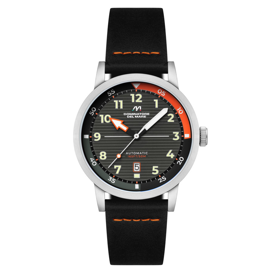 Dominatore Del Mare Camogli Automatic Grey Dial Mens Watch DD-8025-04