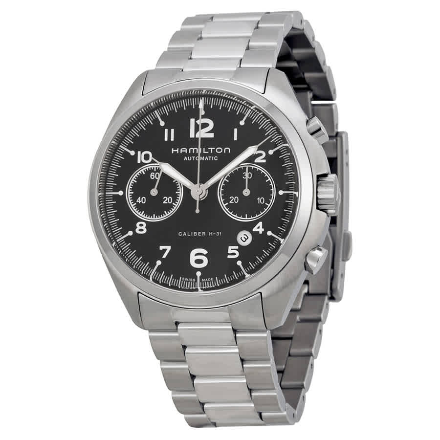 Hamilton Pilot Pioneer Automatic Chronograph Mens Watch H76416135 1365$