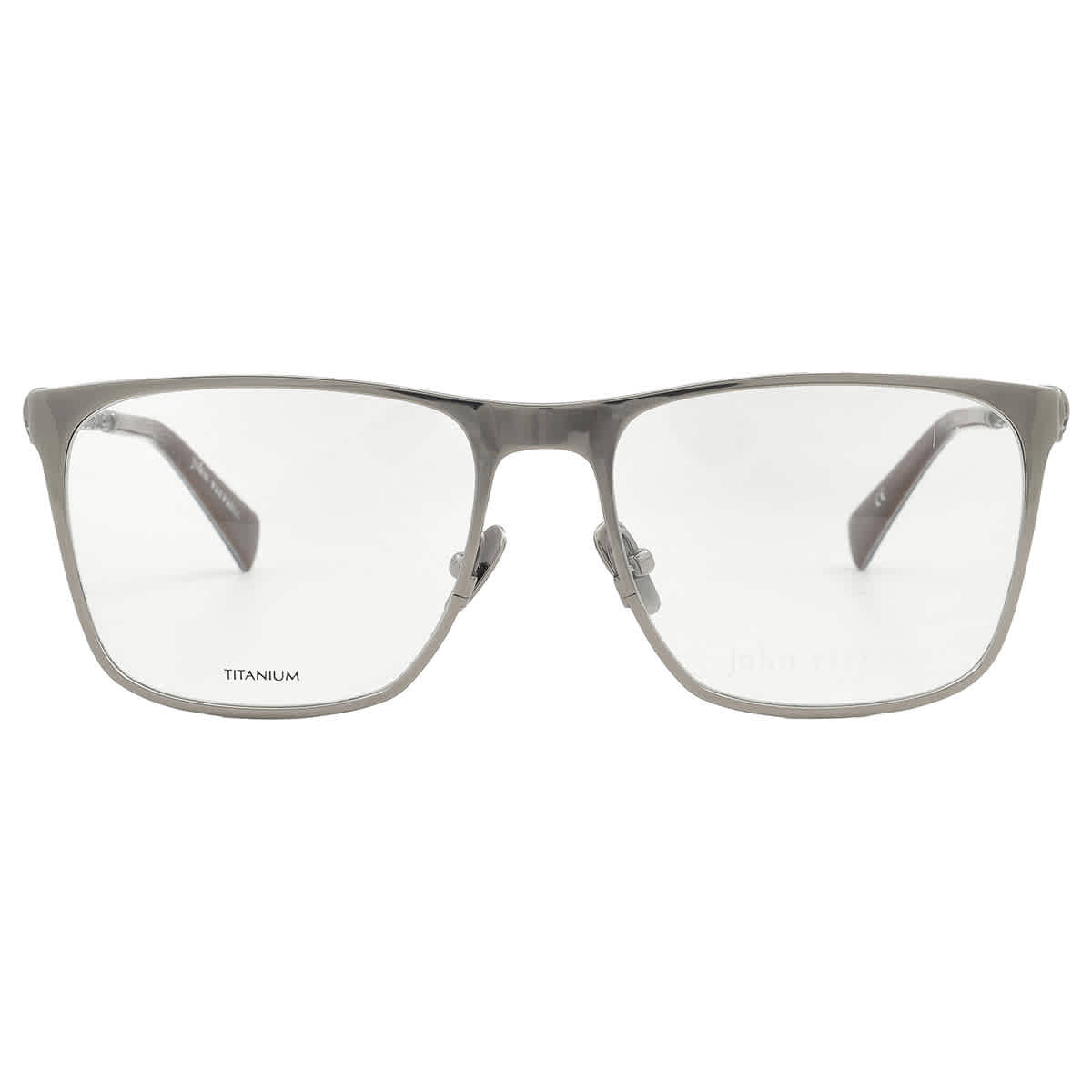John Varvatos Demo Square Mens Eyeglasses V182 0GUN 55