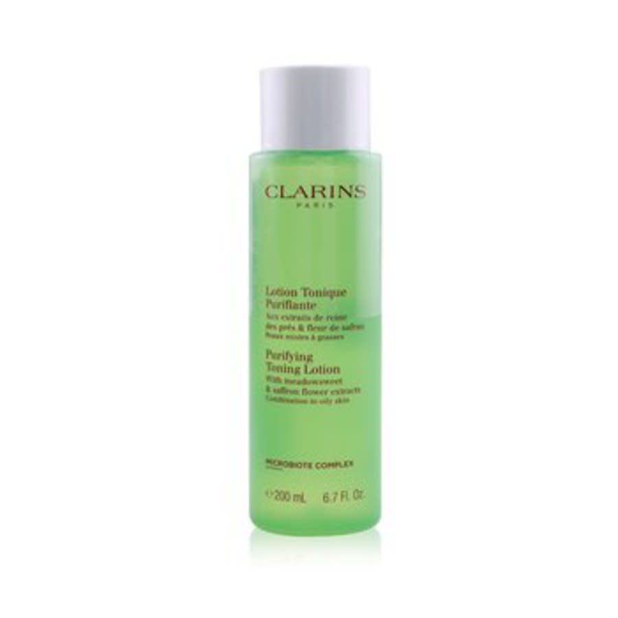Clarins Purifying Toning Lotion with Meadowsweet Saffron Flower Extracts 67 oz Combination to Oily Skin Skin Care 3380810378818 20$
