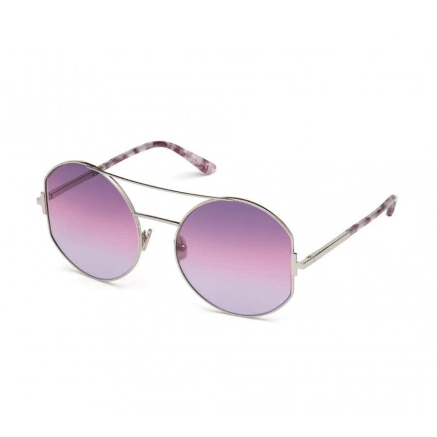Tom Ford FT0782 DOLLY 16Y Women’s Sunglasses Silver Size 60