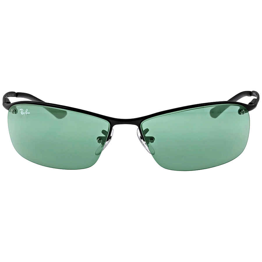 Ray-Ban Man Sunglass RB3183 - Frame color: Black, Lens color: Green