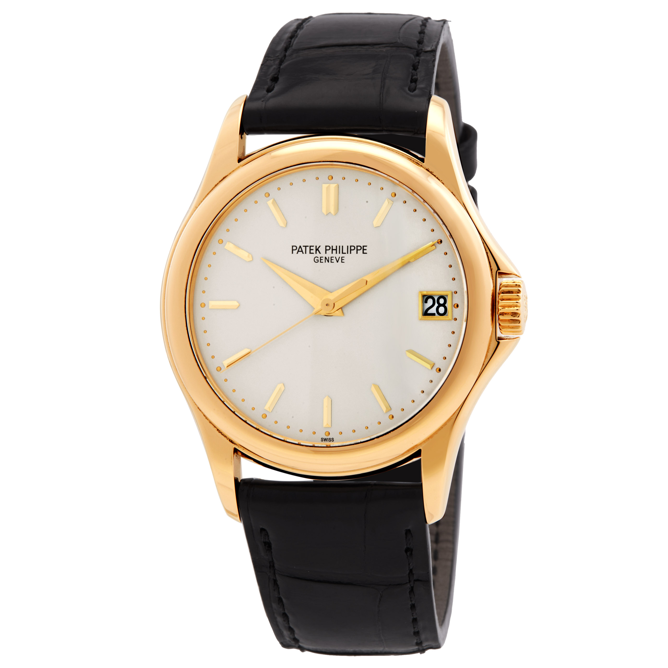 Pre-owned Patek Philippe Calatrava Automatic Silver Dial Mens Watch 5127J-0001 20500$