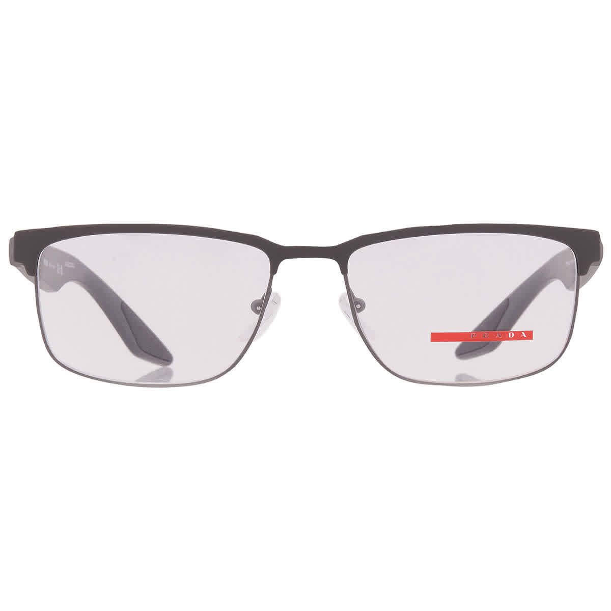 Prada Linea Rossa Demo Rectangular Mens Eyeglasses PS 51PV 06P1O1 56 170$