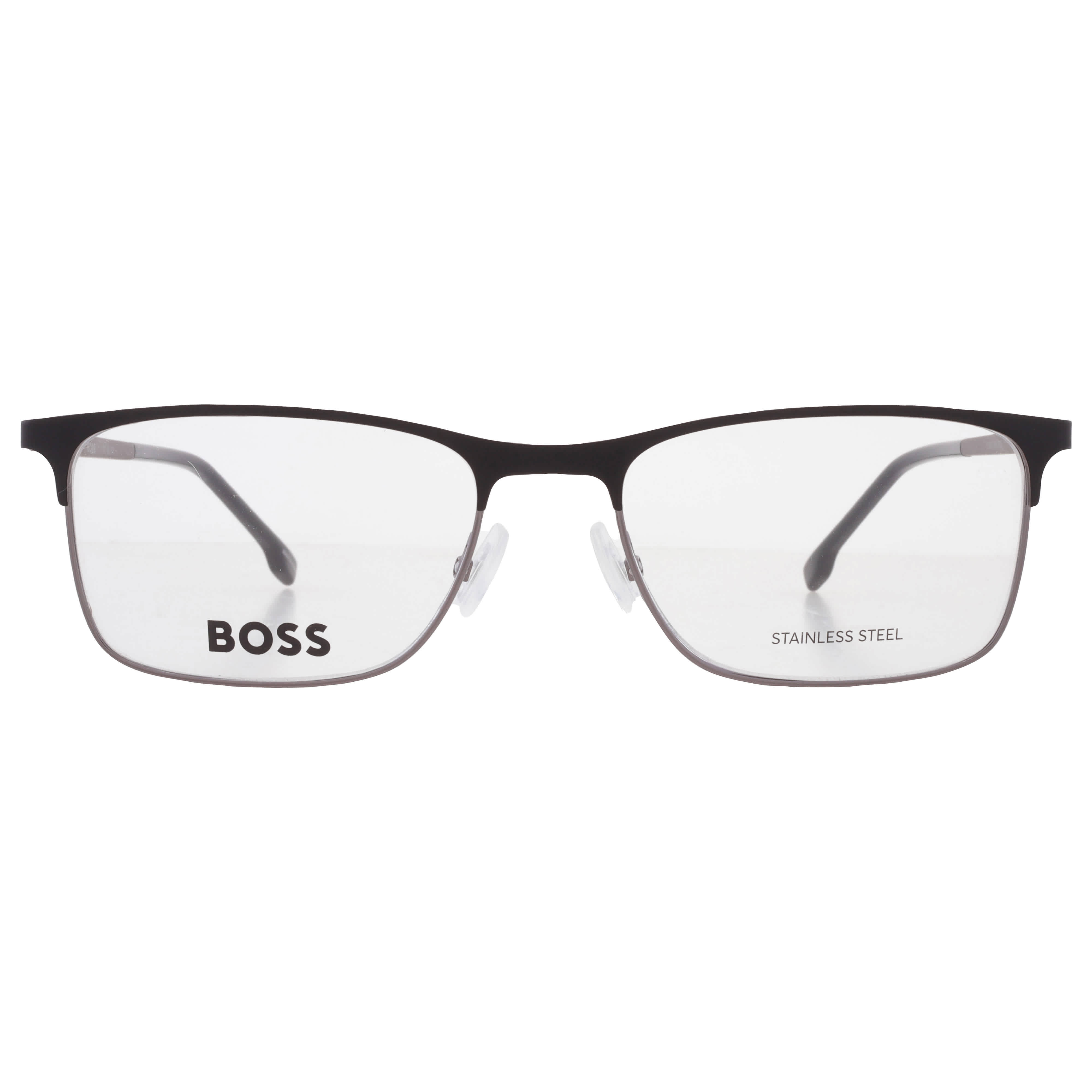 Hugo Boss Demo Rectangular Mens Eyeglasses BOSS 1186 0RZZ 56