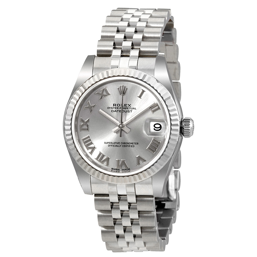 Preowned Rolex Datejust Lady 31 Silver Dial Ladies Watch 178274SRJ
