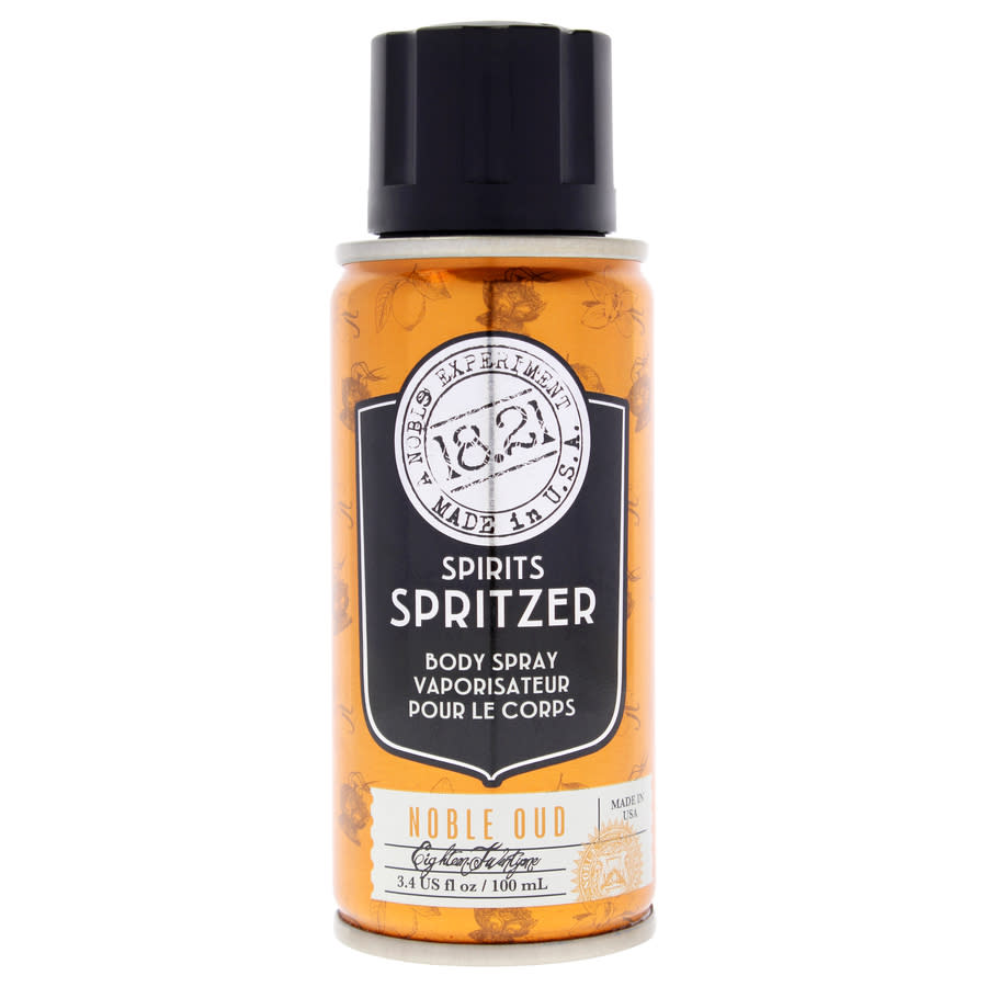 18.21 Man Made Mens Spirits Spritzer - Noble Oud Body Spray 3.4 oz Bath & Body 850024571099