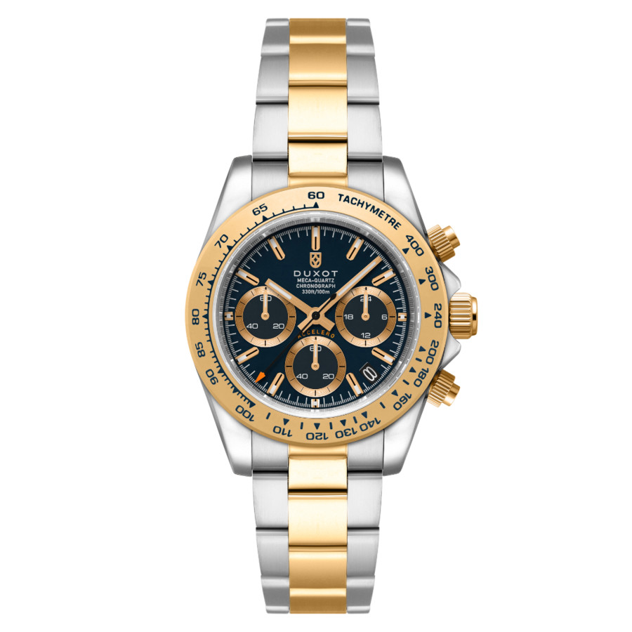 Duxot Accelero Chronograph Quartz Blue Dial Mens Watch DX-2065-88 270$
