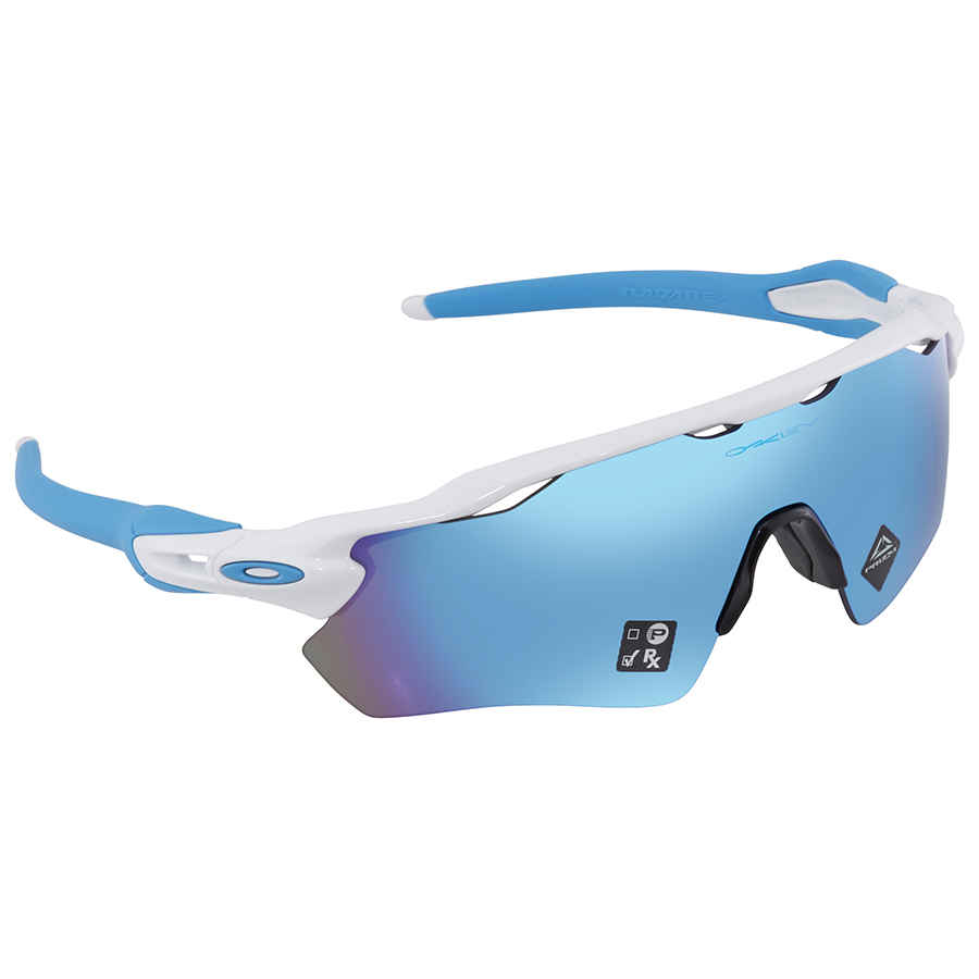 Oakley Radar Ev Path Prizm Sapphire Sport Mens Sunglasses Oo9208 920857 38  In White | ModeSens