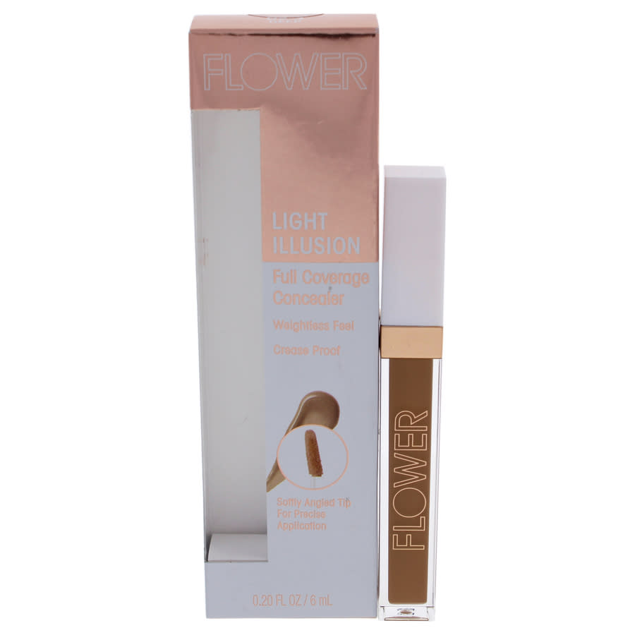 Light Illusion Full Coverage Concealer - D2-3 Deep by Flower Beauty for Women - 020 oz Concealer 10$